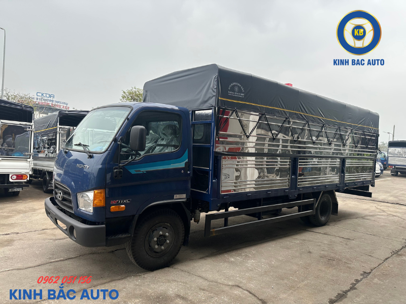 Tổng quan về xe W11XL 7 tấn thùng bạt dài 6m3